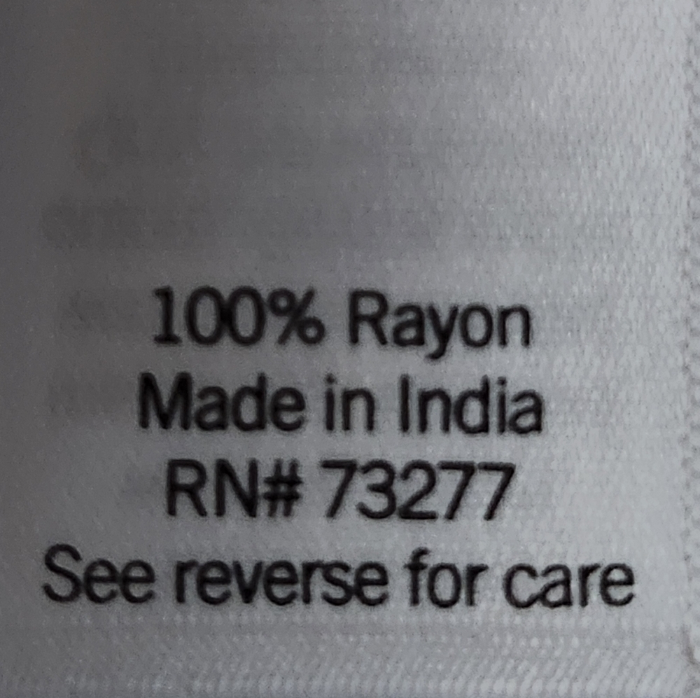 NWOT Navy Sleeveless Blouse with Pink Floral Print - Picture 4 of 4